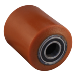 Hubwagenrolle Gusseisen, 70mm Durchmesser, 70mm Breit, 470kg Tragfähigkeit, PR102834