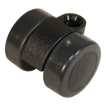 Lenkrolle Kunststoff, 36mm Durchmesser, TPE Lauffläche, Gleitlager, ZW719021