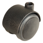 Lenkrolle Kunststoff, 50mm Durchmesser, TPE Lauffläche, Gleitlager, ZW648631