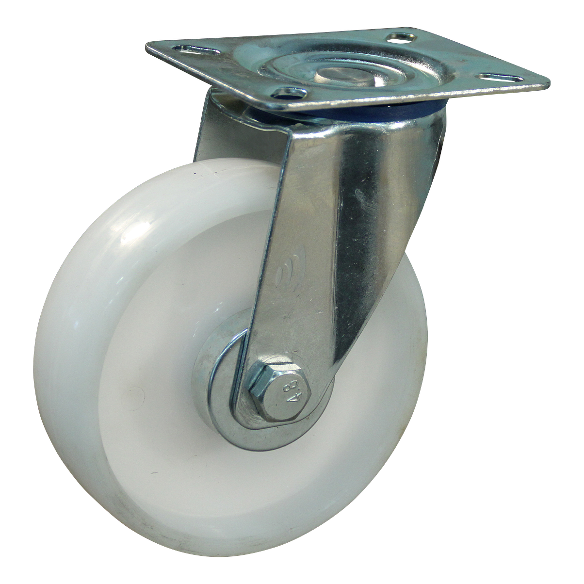 Lenkrolle Stahl, 125mm Durchmesser, PP Lauffläche, Rollenlager, ZW627898