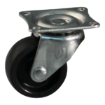 Lenkrolle Stahl, 32mm Durchmesser, PP Lauffläche, Gleitlager, ZW680888