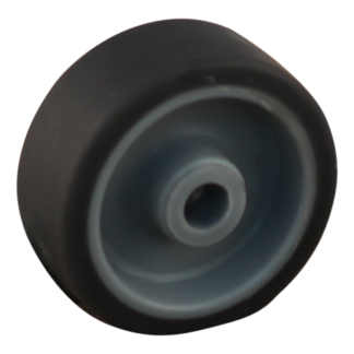 Rad PP, 50mm Durchmesser, TPE Lauffläche, Gleitlager, LW509395