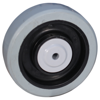 Rad Polyamid, 160mm Durchmesser, Elastischer Gummi Lauffläche, Kugellager, LW830816