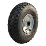 Rad Stahl, 260mm 3.00-4, Luftreifen 4PR, Rollenlager, S-2303, 25mm Achsloch, LW774089