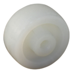 Rad Polyamid, 65mm Durchmesser, Polyamid Lauffläche, Gleitlager, LW116469