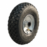 Rad Stahl, 260mm 3.00-4, Luftreifen 2PR, Rollenlager, V-6605, 20mm Achsloch, LW536925