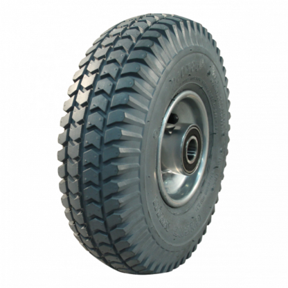 Rad Stahl, 300mm 4.00-4, Luftreifen 6PR, Kugellager, C-248, 20mm Achsloch, LW379976