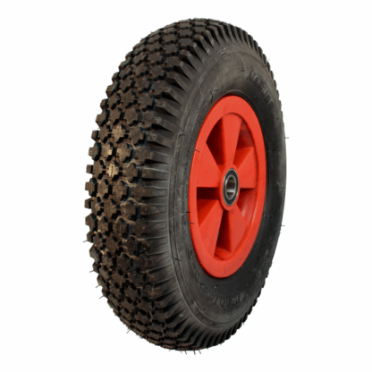 Rad Kunststoff, 400mm 4.80/4.00-8, Luftreifen 4PR, Kugellager, S-2202, 25mm Achsloch, LW786708