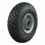 Rad Stahl, 260mm 3.00-4, Luftreifen 2PR, Kugellager, V-6605, 25mm Achsloch, LW782655