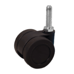 Lenkrolle Kunststoff, 42mm Durchmesser, PU Lauffläche, Gleitlager, ZW757660