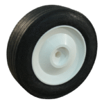 Rad PP, 125mm Durchmesser, Gummi Lauffläche, Gleitlager, LW698394