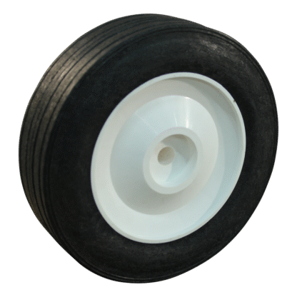 Rad PP, 125mm Durchmesser, Gummi Lauffläche, Gleitlager, LW698394