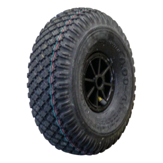 Rad Kunststoff, 300mm 4.00-4, Luftreifen 4PR, Gleitlager, S-2303, 20mm Achsloch, LW809848