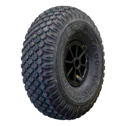 Rad Kunststoff, 300mm 4.00-4, Luftreifen 4PR, Gleitlager, S-2303, 20mm Achsloch, LW809848