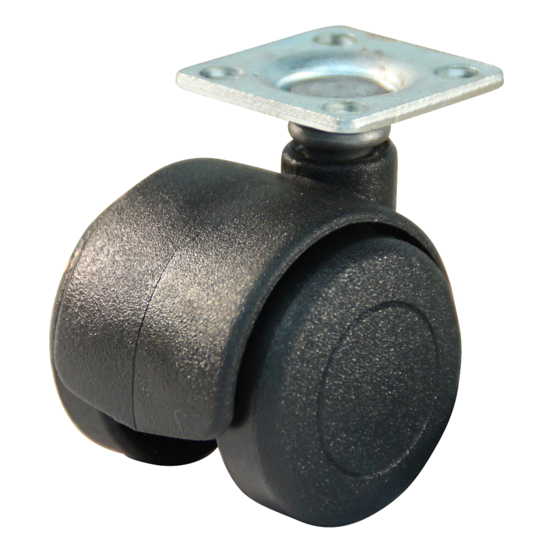 Lenkrolle Kunststoff, 33mm Durchmesser, Polyamid Lauffläche, Gleitlager, ZW738222