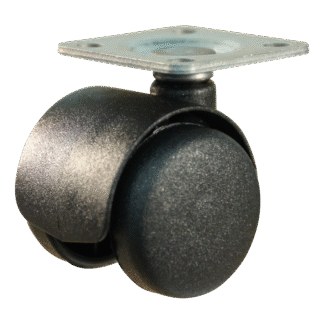 Lenkrolle Kunststoff, 40mm Durchmesser, Polyamid Lauffläche, Gleitlager, ZW306179