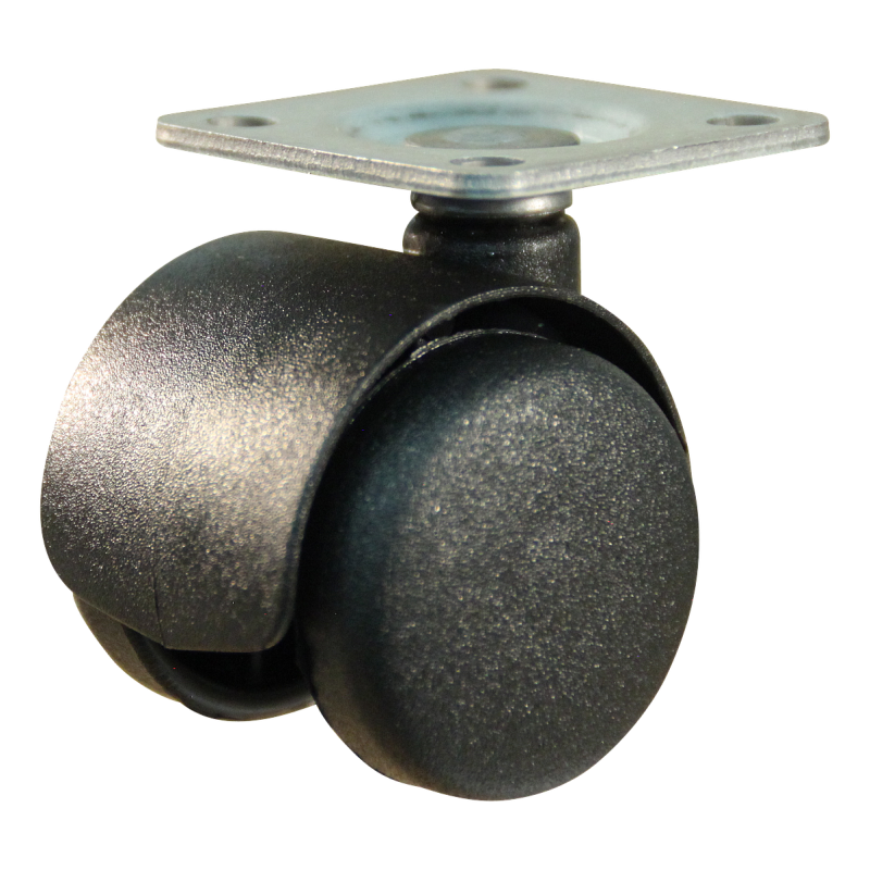 Lenkrolle Kunststoff, 40mm Durchmesser, Polyamid Lauffläche, Gleitlager, ZW306179