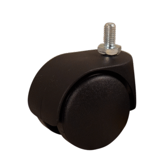 Lenkrolle Kunststoff, 50mm Durchmesser, Polyamid Lauffläche, Gleitlager, ZW114166