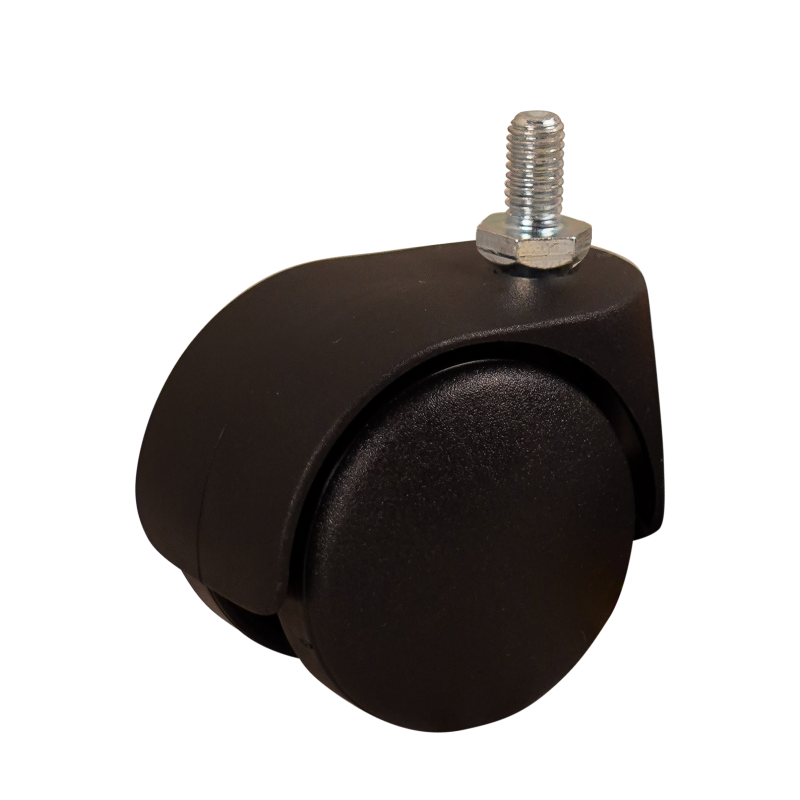 Lenkrolle Kunststoff, 50mm Durchmesser, Polyamid Lauffläche, Gleitlager, ZW114166