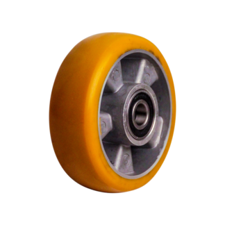 Rad Aluminium, 150mm Durchmesser, PU Lauffläche, Kugellager, LW173957