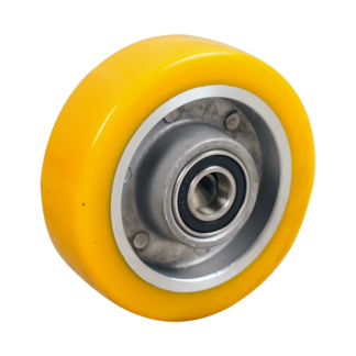 Rad Aluminium, 100mm Durchmesser, PU Lauffläche, Kugellager, LW897378