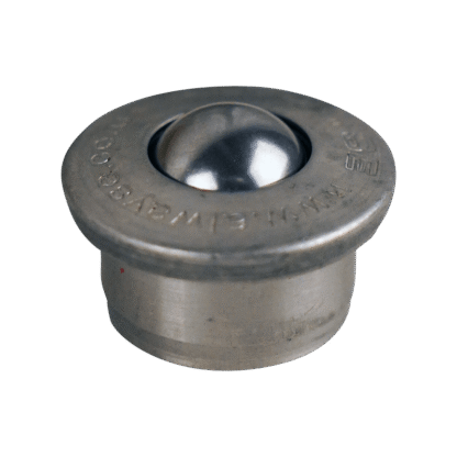 Kugelrolle, Edelstahlkugel, Edelstahlgehäuse, Kugelabmessung 15.8mm, KP142337