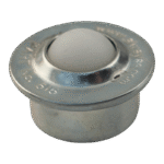 Kugelrolle, PA-Kugel, verzinktes Gehäuse, Kugelabmessung 15.8mm, KP266089
