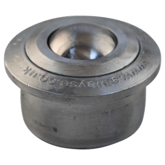 Kugelrolle, PA-Kugel, verzinktes Gehäuse, Kugelabmessung 22.2mm, KP194631