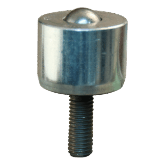 Kugelrolle, Stahlkugel, verzinktes Gehäuse, Kugelabmessung 12.7mm, KP267837