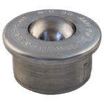 Kugelrolle, Stahlkugel, verzinktes Gehäuse, Kugelabmessung 15.8mm, KP958523