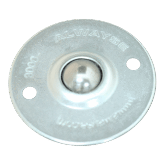 Kugelrolle, Stahlkugel, verzinktes Gehäuse, Kugelabmessung 19mm, KP753567
