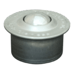 Kugelrolle, Stahlkugel, verzinktes Gehäuse, Kugelabmessung 22.2mm, KP492036