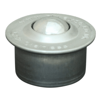 Kugelrolle, Stahlkugel, verzinktes Gehäuse, Kugelabmessung 22.2mm, KP492036