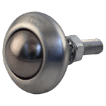Kugelrolle, Stahlkugel, verzinktes Gehäuse, Kugelabmessung 25.4mm, KP362181