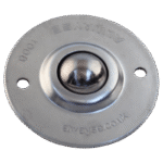 Kugelrolle, Stahlkugel, verzinktes Gehäuse, Kugelabmessung 25.4mm, KP883140