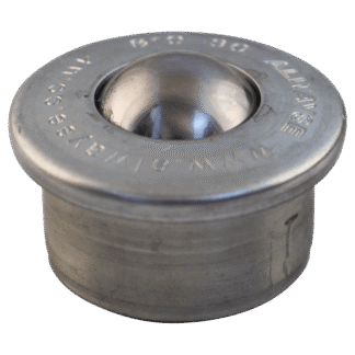 Kugelrolle, Stahlkugel, verzinktes Gehäuse, Kugelabmessung 30mm, KP782484