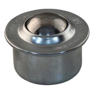 Kugelrolle, Stahlkugel, verzinktes Gehäuse, Kugelabmessung 44.5mm, KP822074