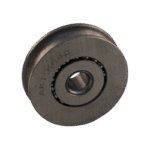 Schieberolle, Gusseisen, 40mm Durchmesser, Rillentyp Rundrille, GW607148