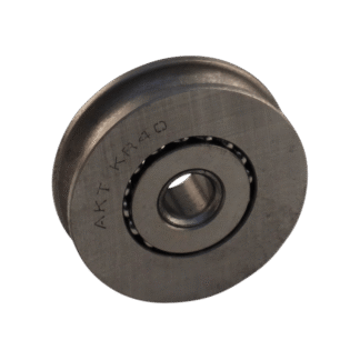 Schieberolle, Gusseisen, 40mm Durchmesser, Rillentyp Rundrille, GW607148