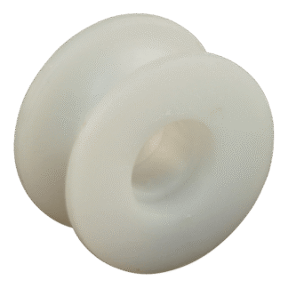 Schieberolle, Polyamid, 60mm Durchmesser, Rillentyp Rundrille, GW894850