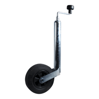 Stützrad, Rohrdurchmesser 48mm, Radabmessung 200x50mm, Gesamthöhe 598mm, SW486120